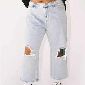 NWT Princess Polly mom jeans mid rise size 14